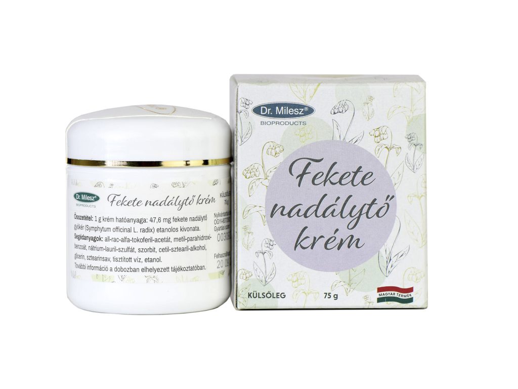DR.MILESZ FEKETENADÁLYTŐ KRÉM 75G