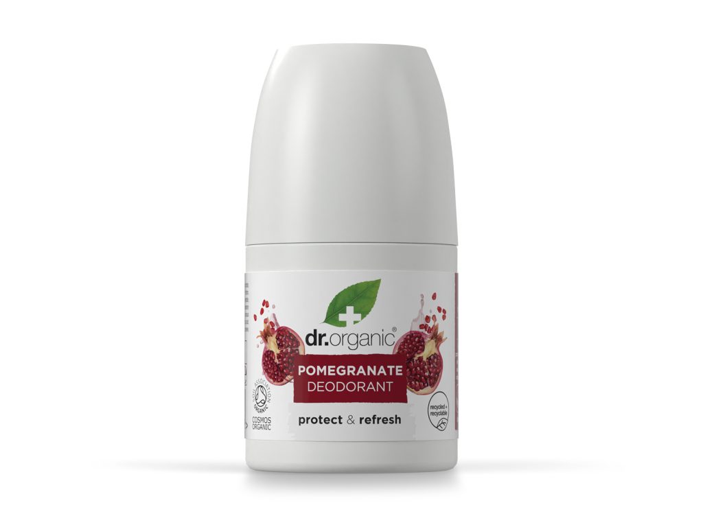 DR.ORGANIC GOLYÓS DEZODOR GRÁNÁTALMA 50ML