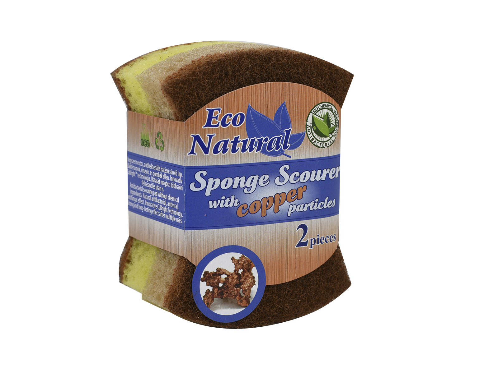 ECO NATURAL MOSOGATÓSZIVACS RÉZ MIKROSZEMCSÉKKEL 2DB