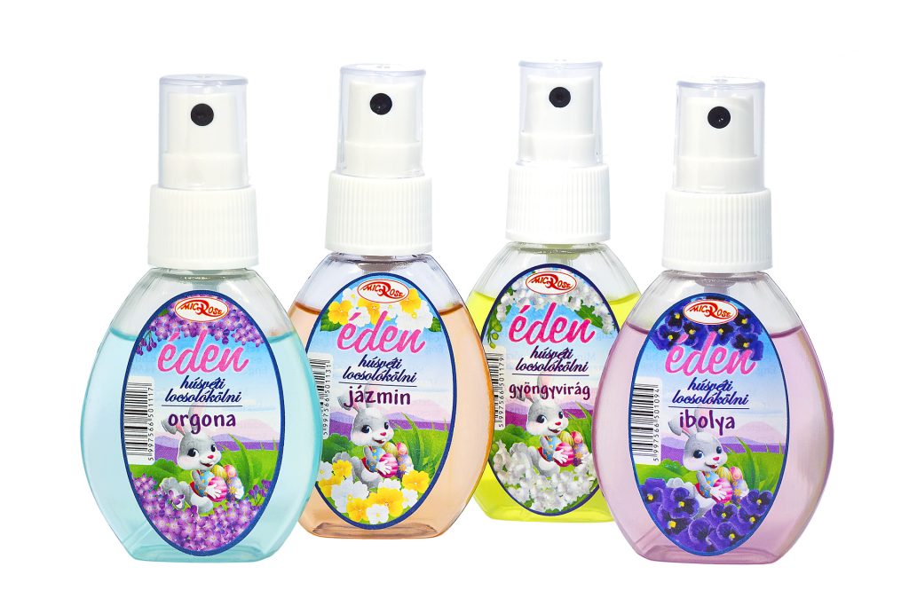 ÉDEN HÚSVÉTI LOCSOLÓ KÖLNI 4 FÉLE 35ML