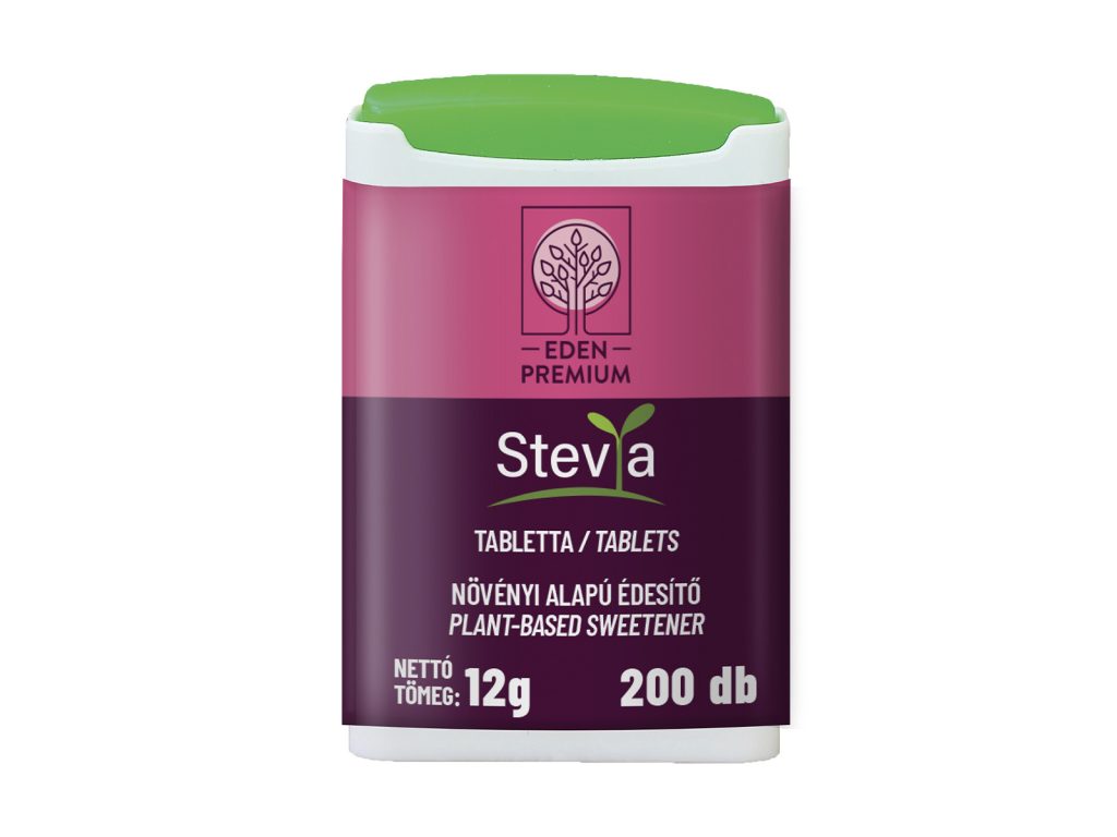 ÉDEN PRÉMIUM STEVIA TABLETTA 200DB