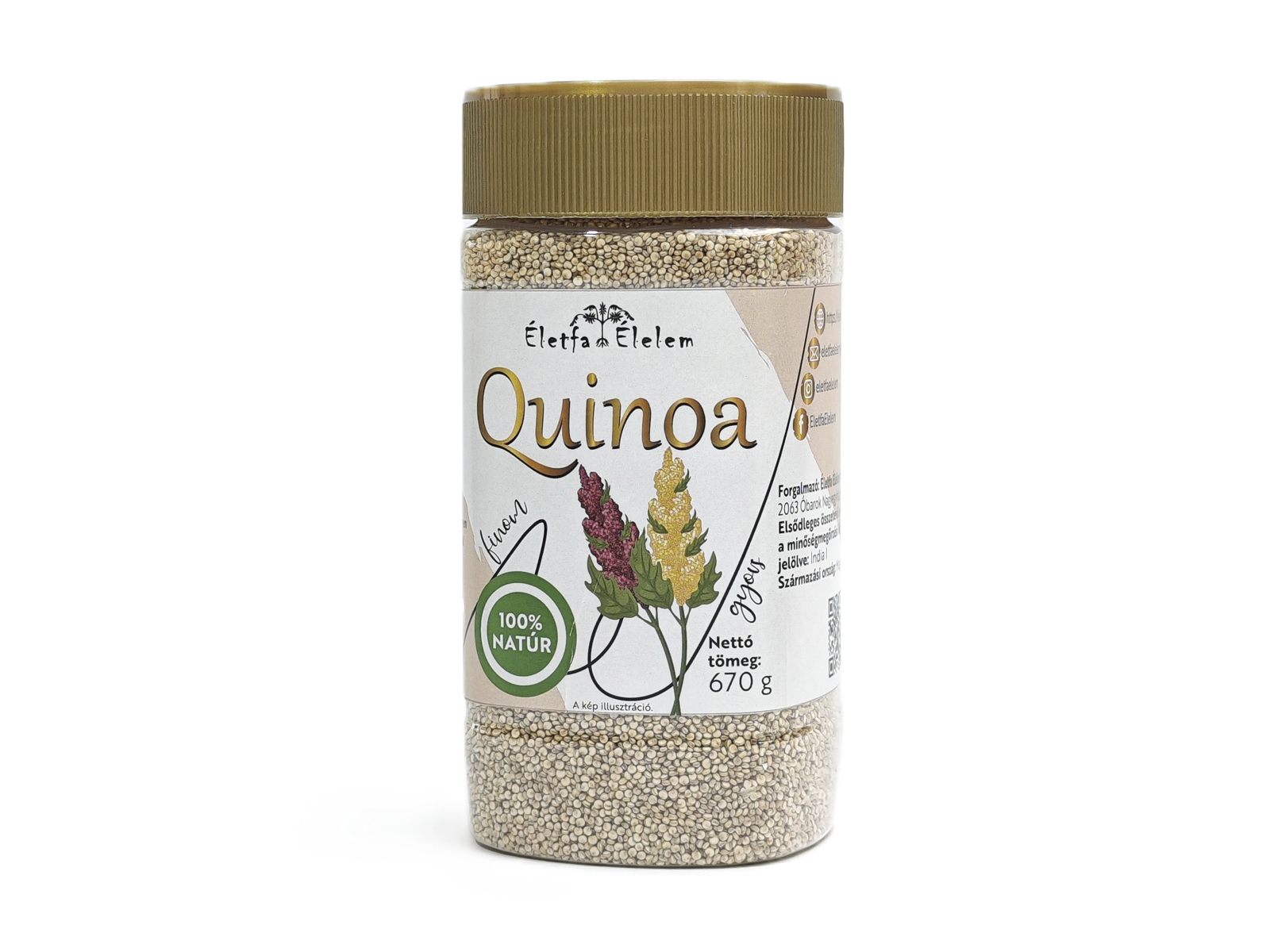 ÉLETFA ÉLELEM QUINOA 670G