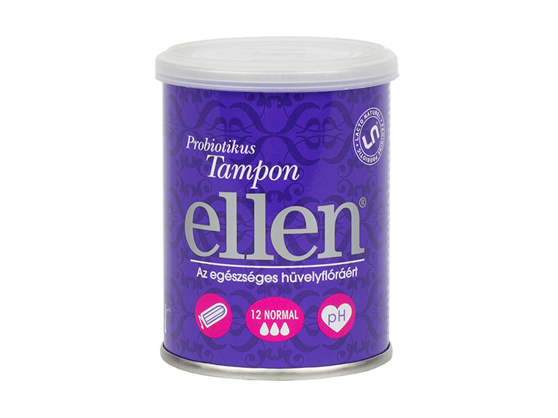 ELLEN PROBIOTIKUS TAMPON, NORMÁL 12DB