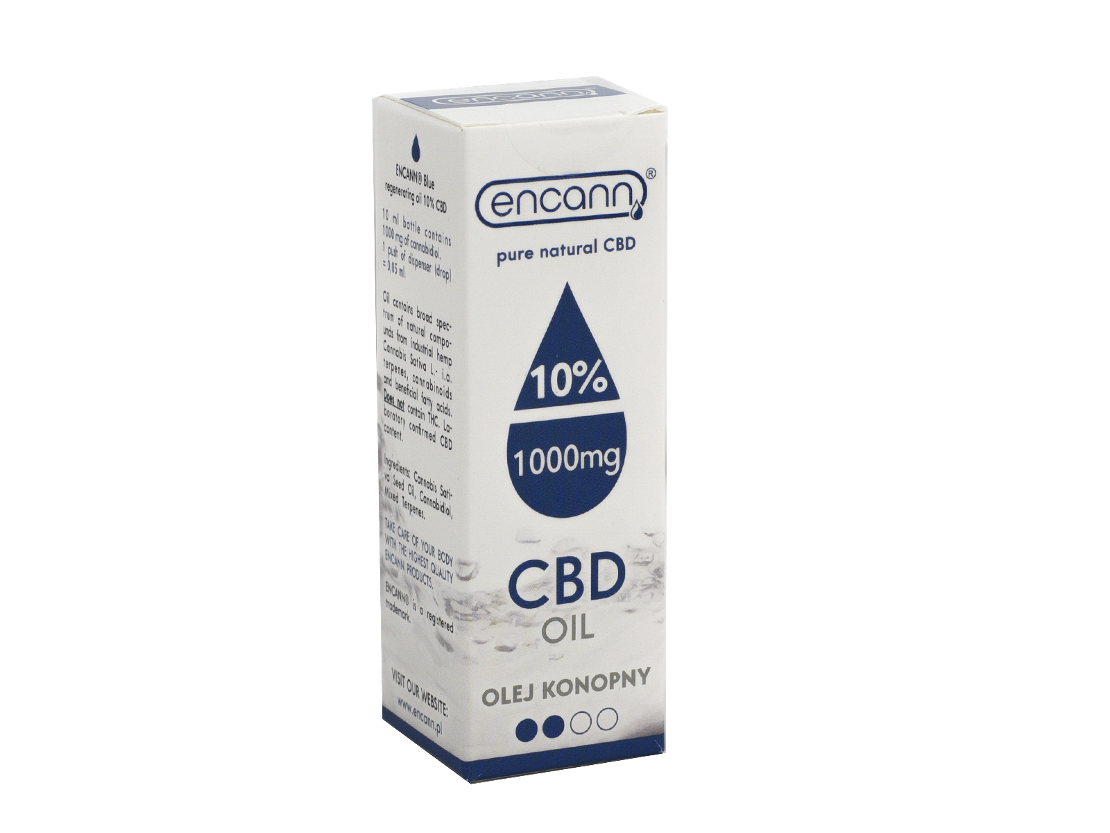 ENCANN BLUE CBD OLAJ 10% 10ML