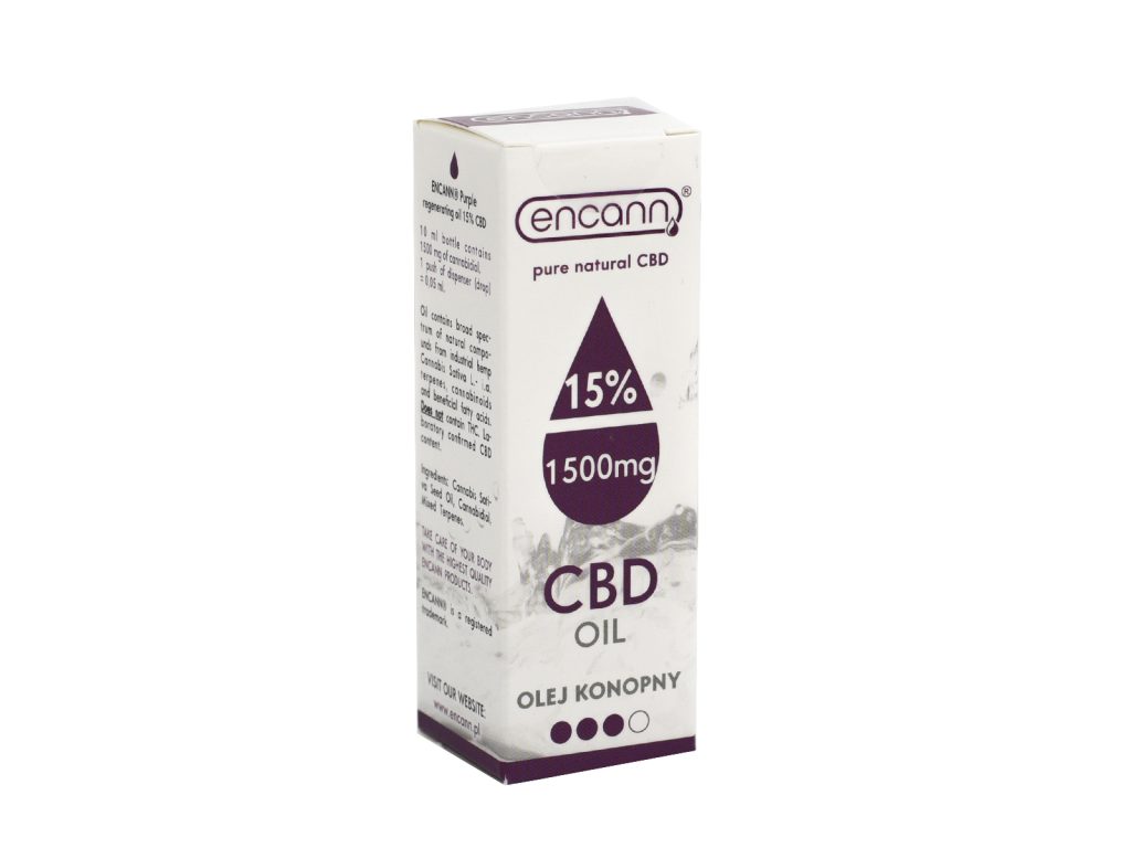 ENCANN PURPLE CBD OLAJ 15% 10ML