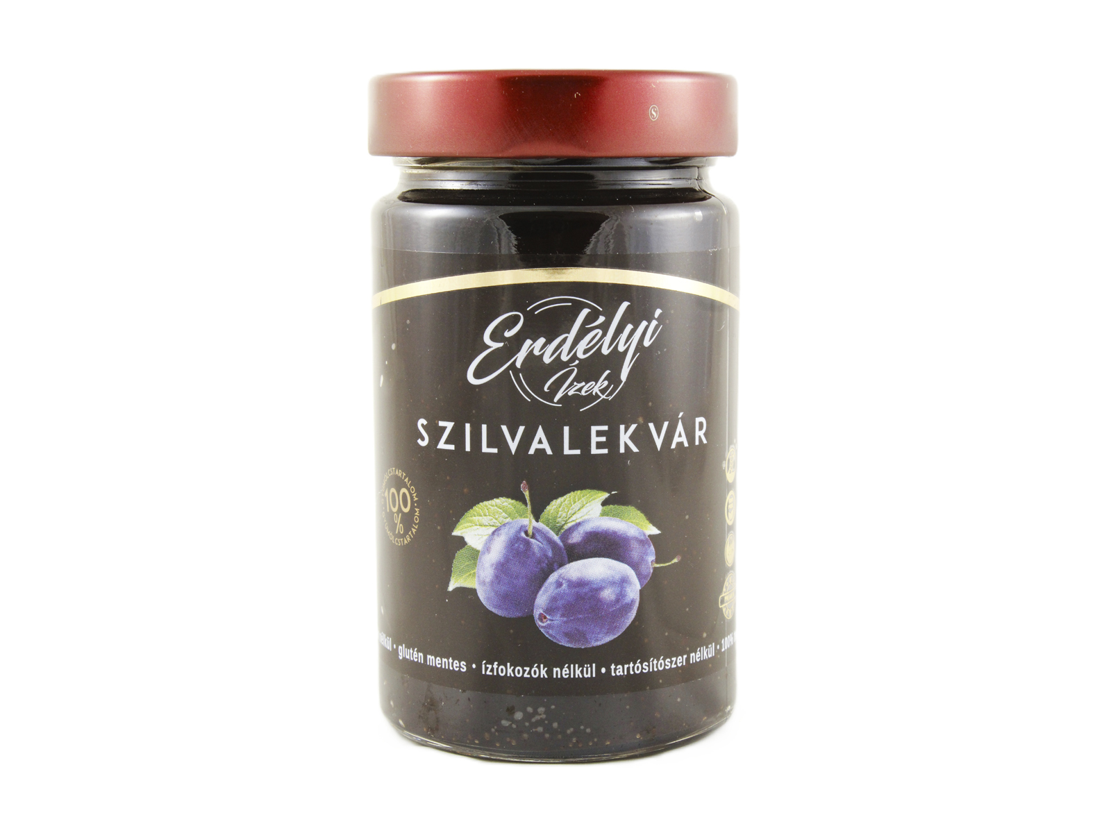 ERDÉLYI ÍZEK SZILVALEKVÁR 100% GYÜMÖLCSTARTALOM 360G
