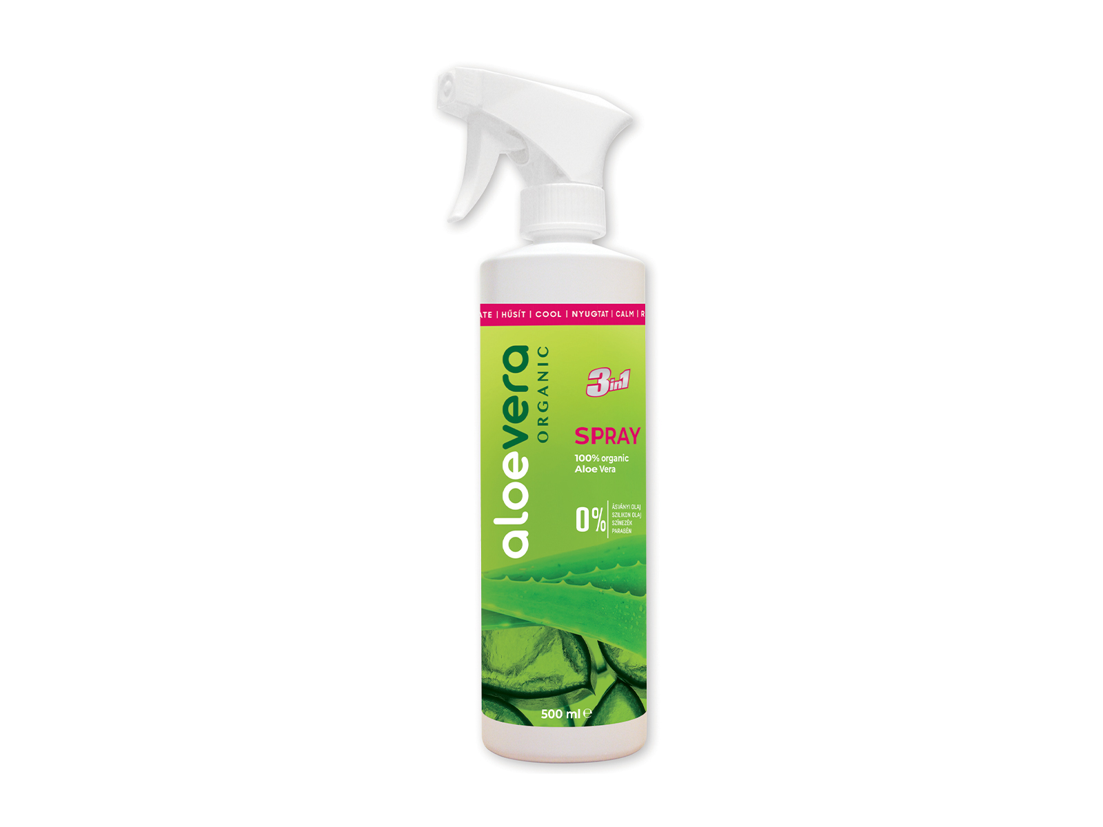 ALOE VERA ORGANIC SPRAY 500ML