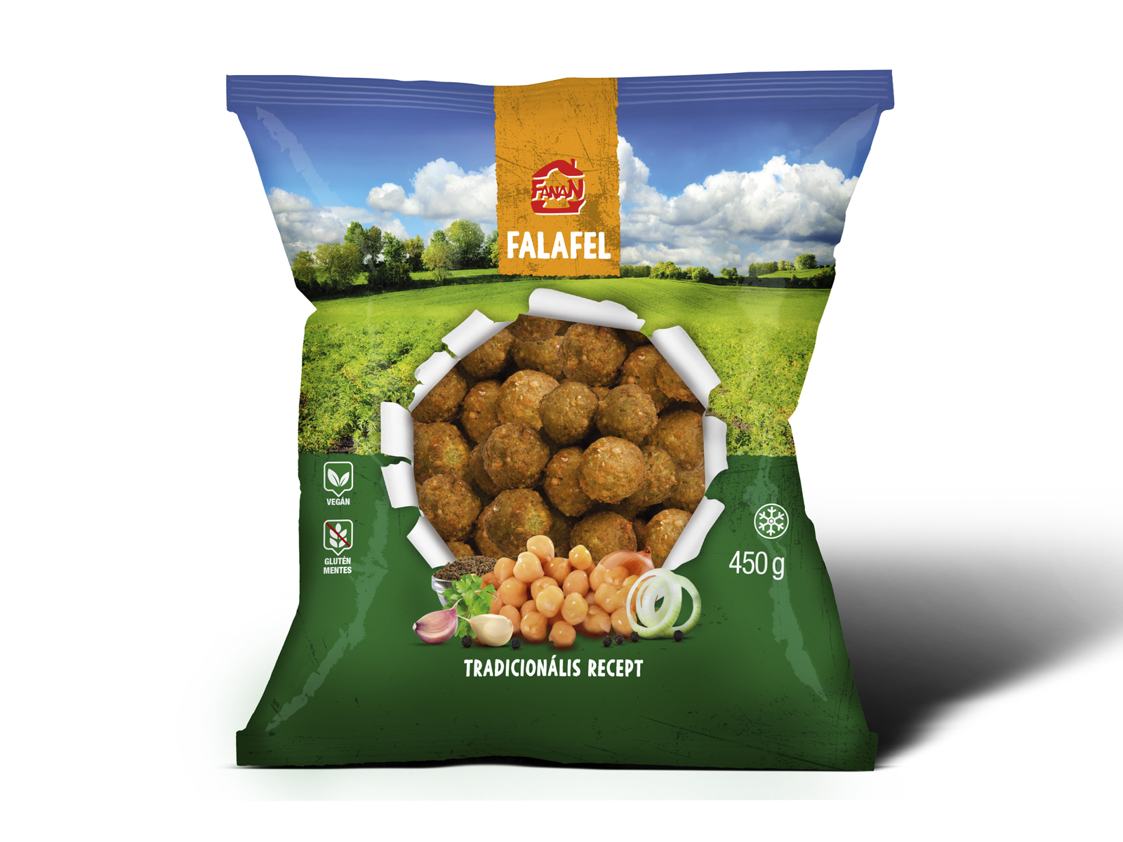 FANAN FALAFEL FAGYASZTOTT 450G [F]