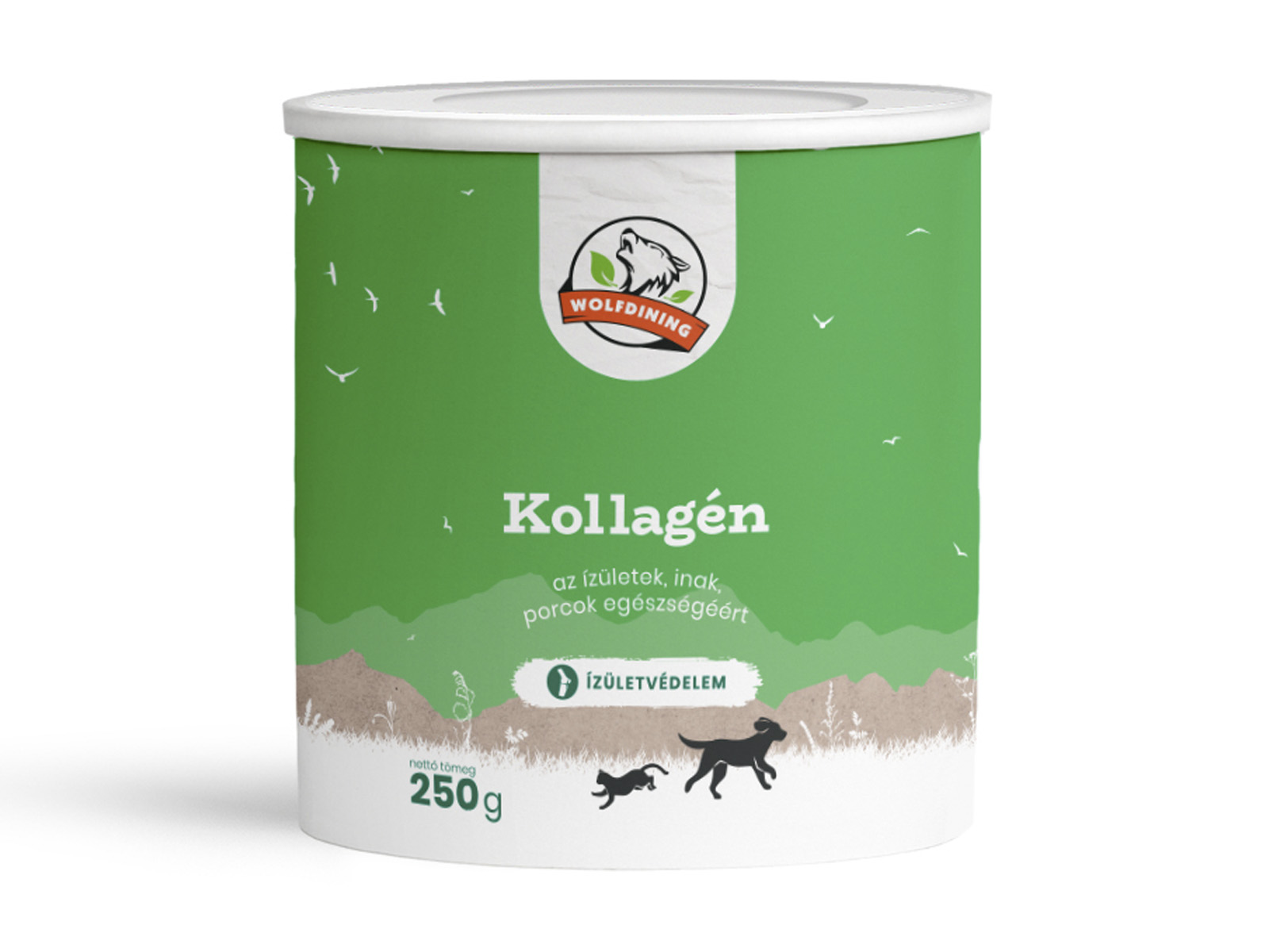 FARKASKONYHA KOLLAGÉN HYDROLYSAT KUTYÁKNAK, MACSKÁKNAK 250G