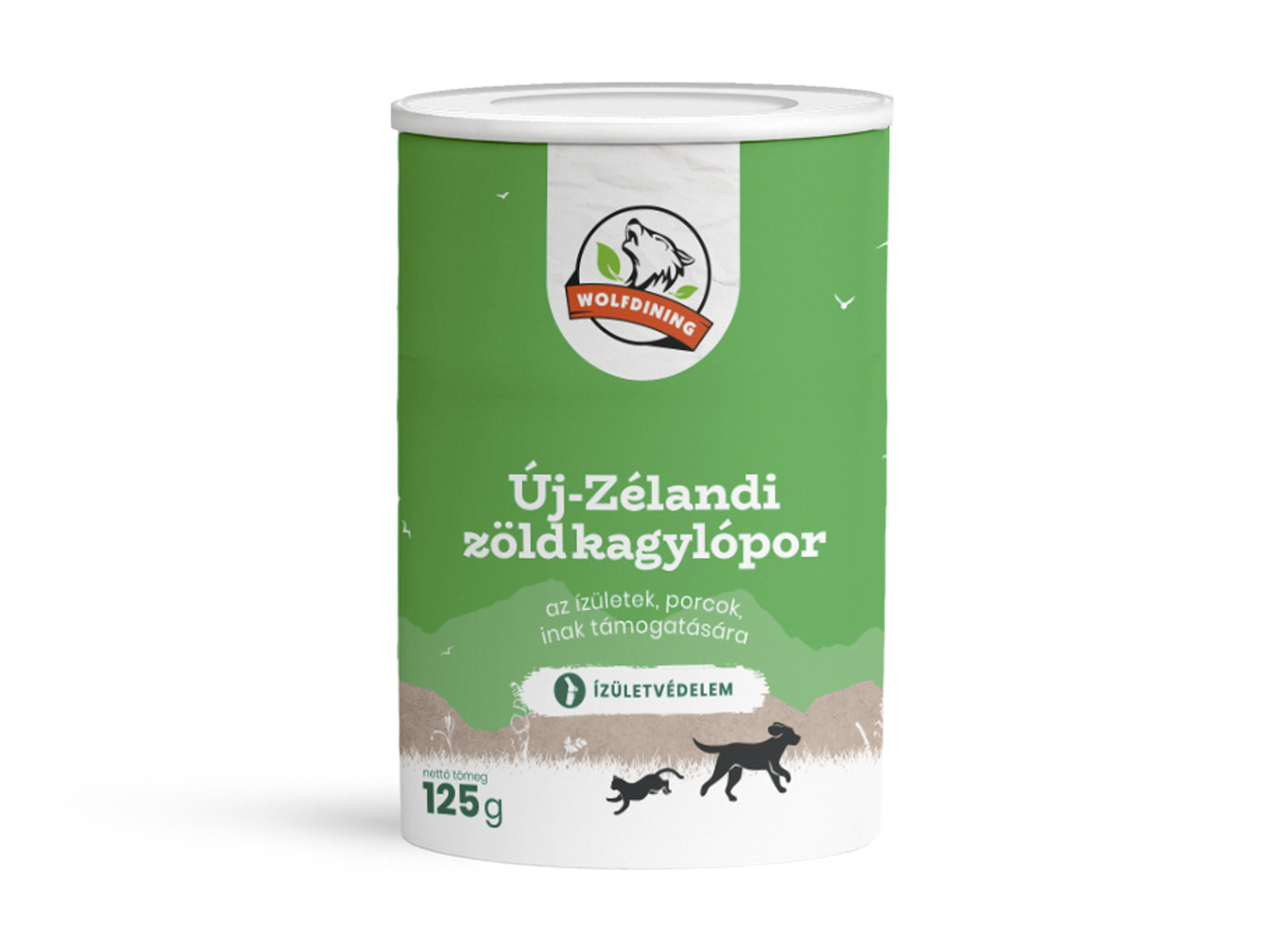 FARKASKONYHA ÚJ-ZÉLANDI ZÖLDKAGYLÓPOR KUTYÁKNAK, MACSKÁKNAK 125G