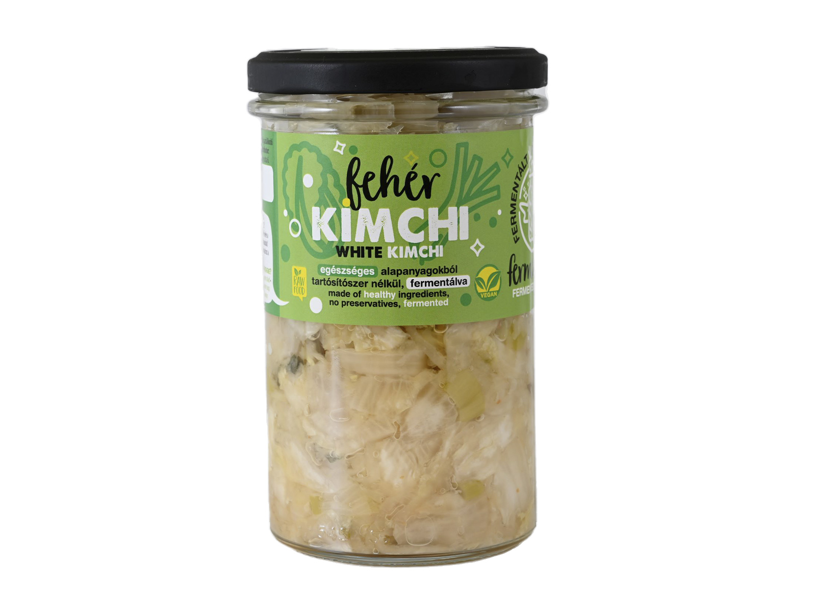 FERMENTINI VEGAN FERMENTÁLT FINOMSÁGOK FEHÉR KIMCHI 450G[H]