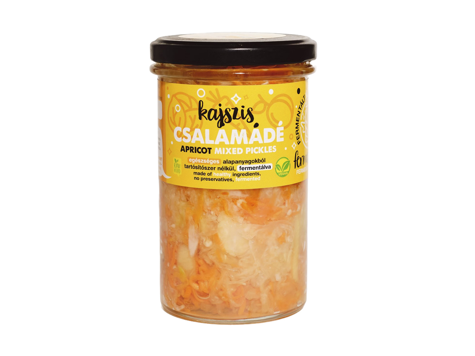 FERMENTINI VEGAN FERMENTÁLT FINOMSÁGOK KAJSZIS CSALAMÁDÉ 450G[H]