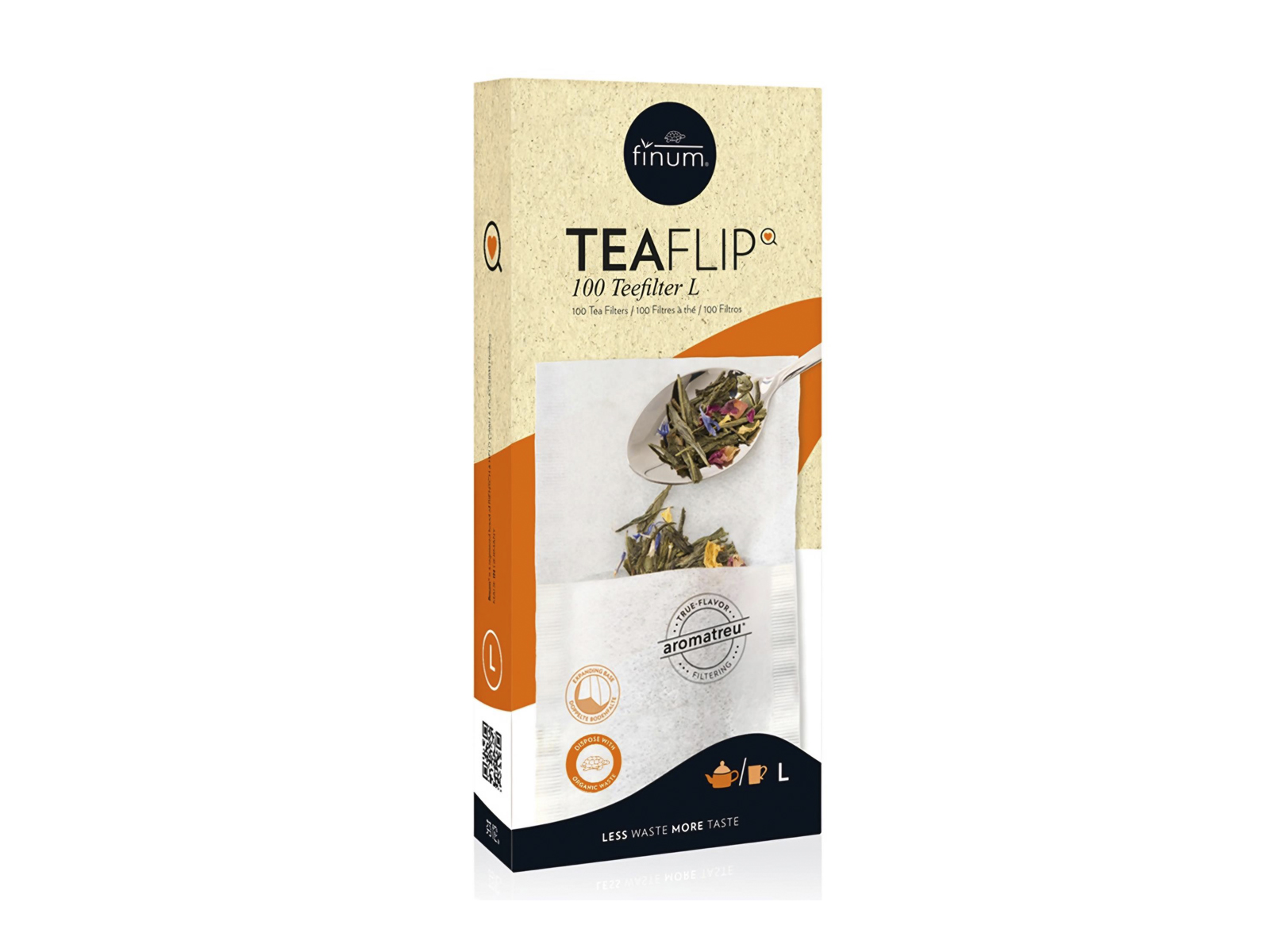 FINUM PAPÍR TEAFILTER 100DB