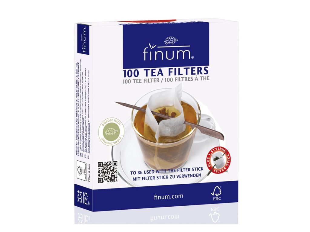 FINUM PAPÍR TEAFILTER PÁLCIKÁVAL 100DB