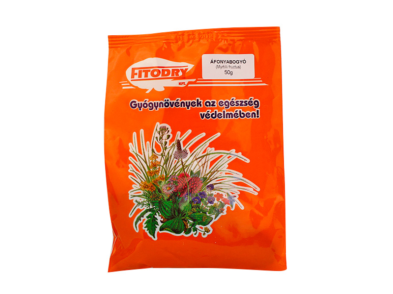FITODRY TEA ÁFONYABOGYÓ SZÁLAS 50G