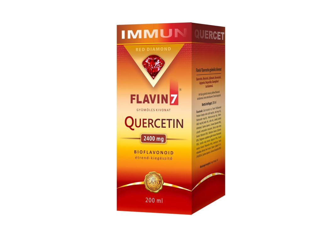 FLAVIN7 QUERCETIN GYÜMÖLCSKIVONAT ITAL 200ML