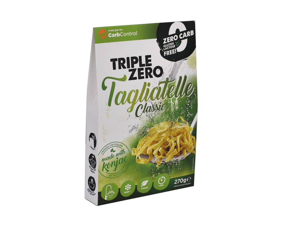 GLUTÉNMENTES FORPRO TÉSZTA TAGLIATELLE NULLA KALÓRIA 270G