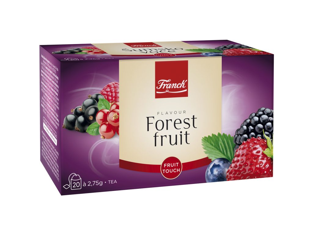 FRANCK GYÜMÖLCSTEA ERDEI GYÜMÖLCS ÍZŰ, KOFFEINMENTES, FILTERES 20DB