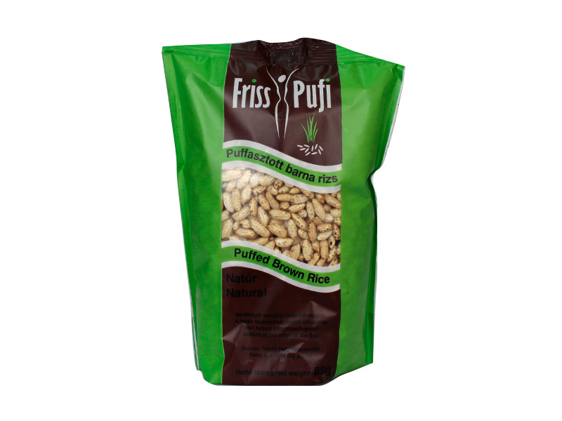 GLUTÉNMENTES MOONRICE PUFFASZTOTT BARNA RIZS NATÚR 85G