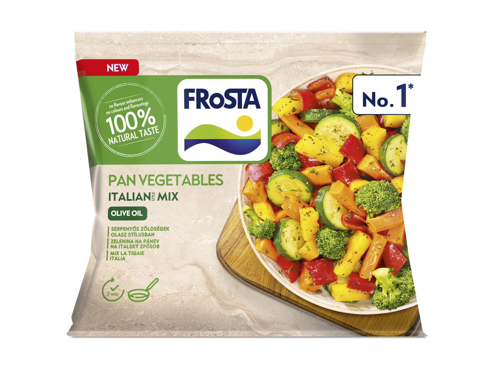 FROSTA SERPENYŐS ZÖLDSÉGEK OLASZ STÍLUSBAN 400G [F]