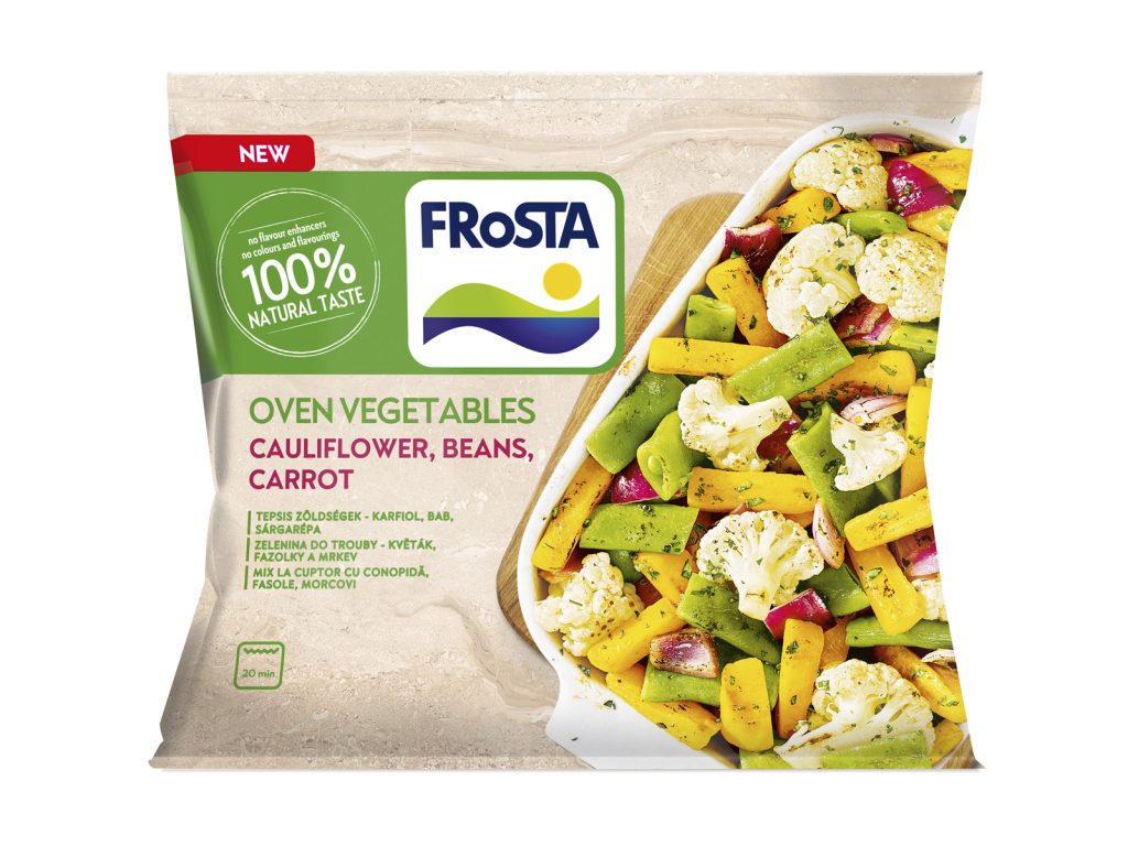 FROSTA TEPSIS ZÖLDSÉGEK - KARFIOL, BAB, SÁRGARÉPA 400G [F]