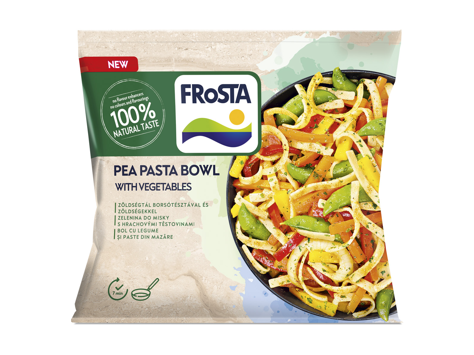 FROSTA ZÖLDSÉGTÁL BORSÓTÉSZTÁVAL ÉS ZÖLDSÉGEKKEL 400G [F]