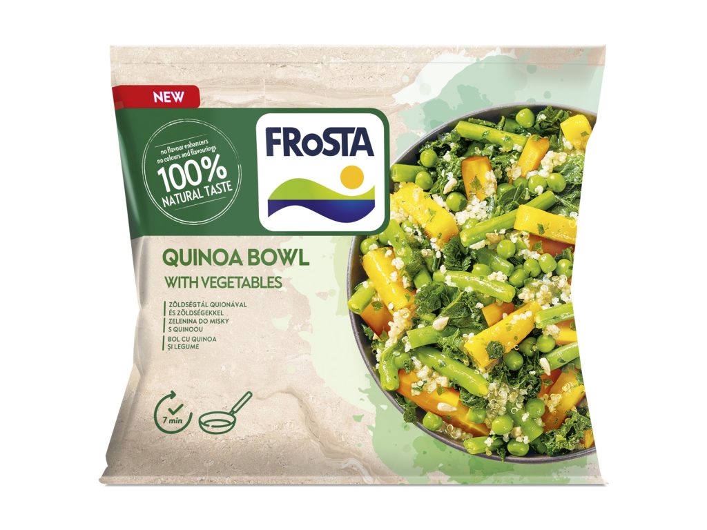 FROSTA ZÖLDSÉGTÁL QUIONÁVAL ÉS ZÖLDSÉGEKKEL 400G [F]