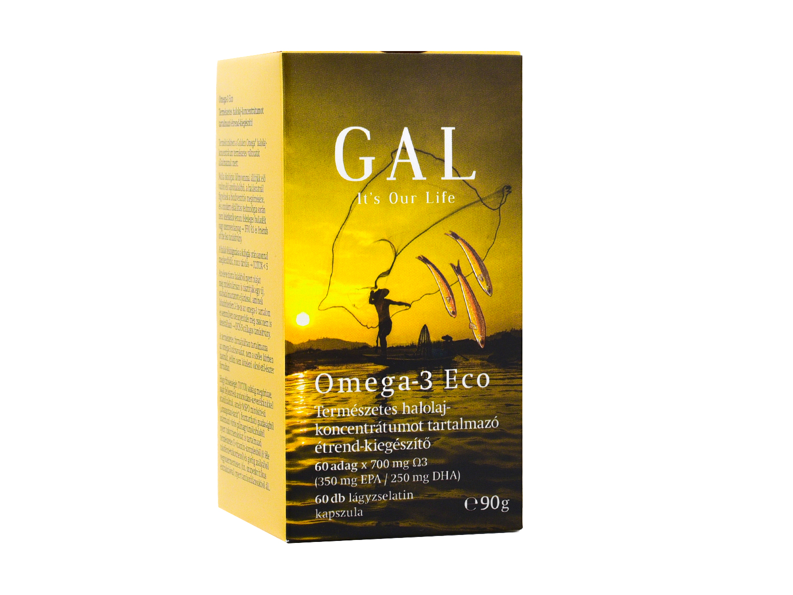 GAL OMEGA-3 ECO HALOLAJ KAPSZULA 60DB