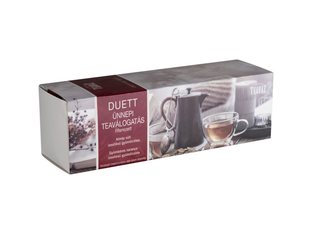 GÁRDONYI TEAHÁZ DUETT ÜNNEPI TEAVÁLOGATÁS FILTEREZETT 2X24DB