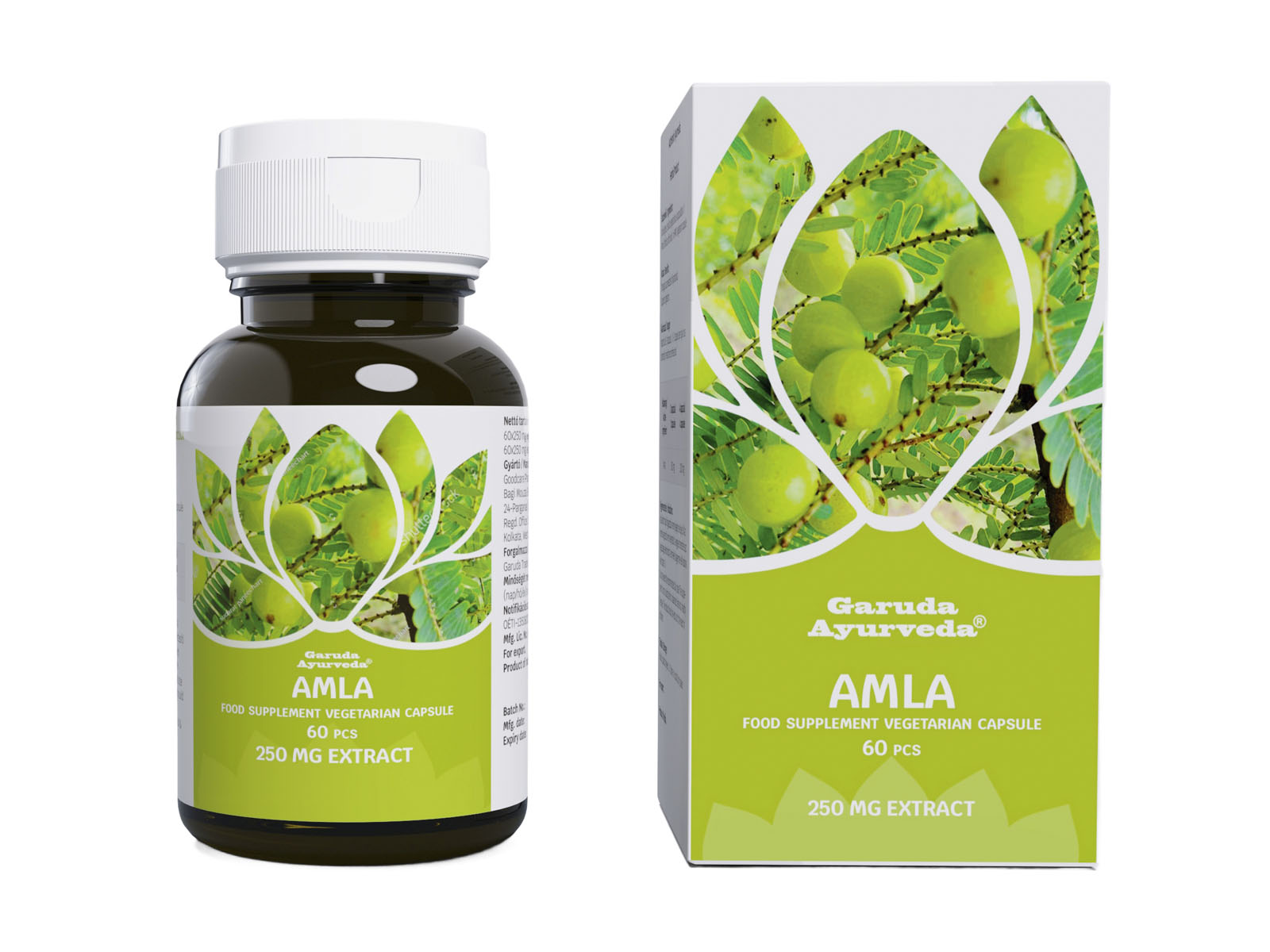 GARUDA AYURVEDA AMLA VEGETÁRIÁNUS KAPSZULA 60DB