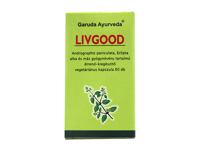 GARUDA AYURVEDA LIVGOOD KAPSZULA VEGETÁRIÁNUS 60DB