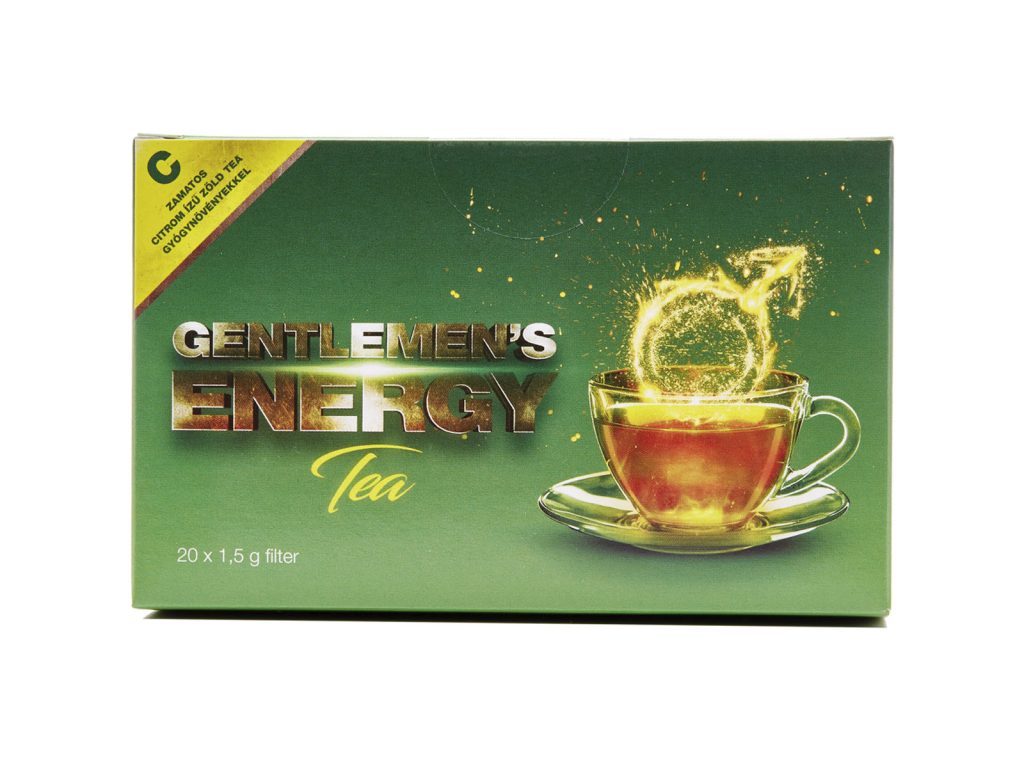 GENTLEMENS ENERGY ZÖLD TEA CITROM ÍZBEN 20DB