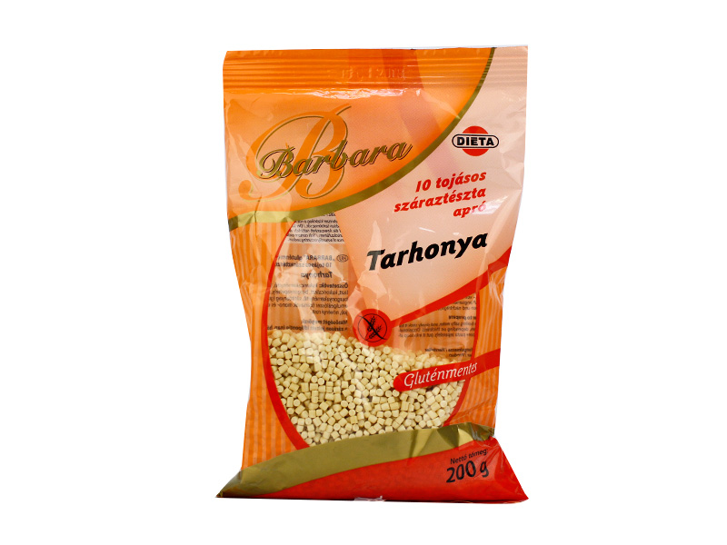 GLUTÉNMENTES BARBARA TÉSZTA TARHONYA 200G