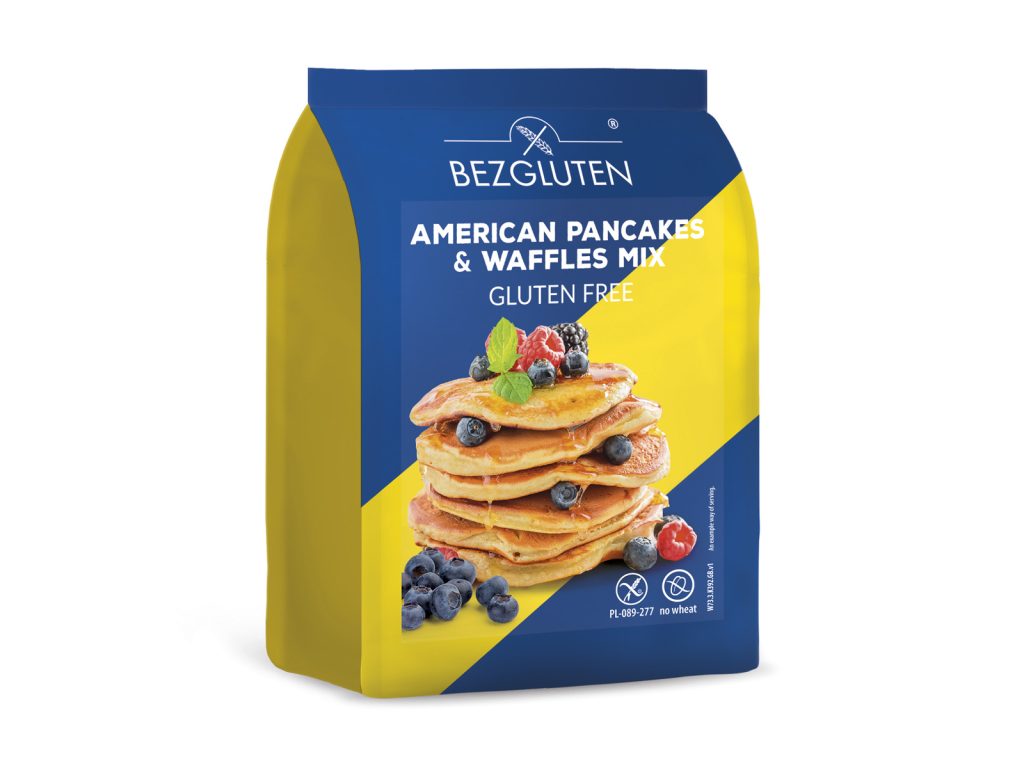 GLUTÉNMENTES BEZGLUTEN AMERIKAI PALACSINTA ÉS GOFRI LISZTKEVERÉK 300G