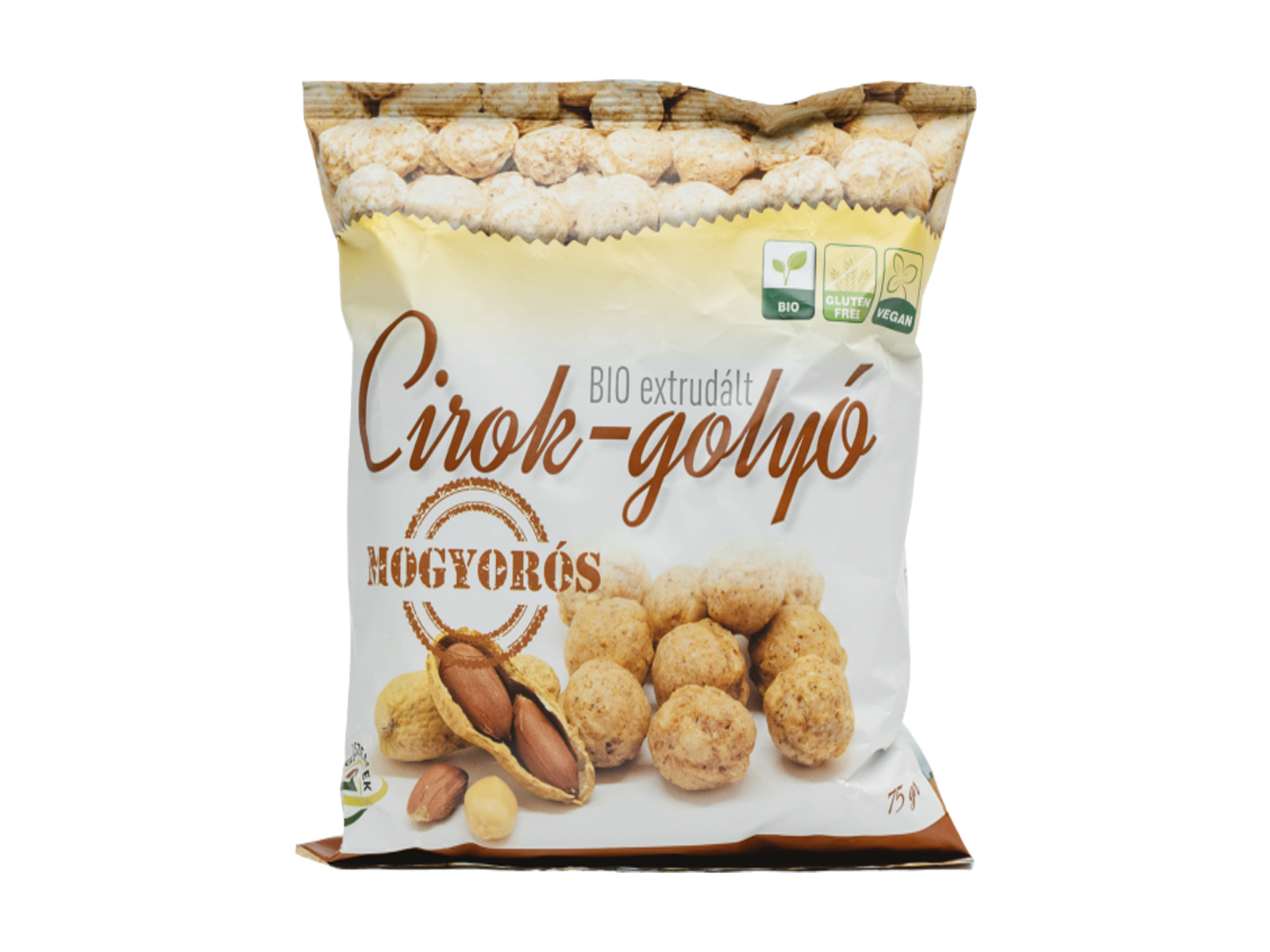GLUTÉNMENTES BIO AGROSZEMEK CIROK-GOLYÓ MOGYORÓS 75G