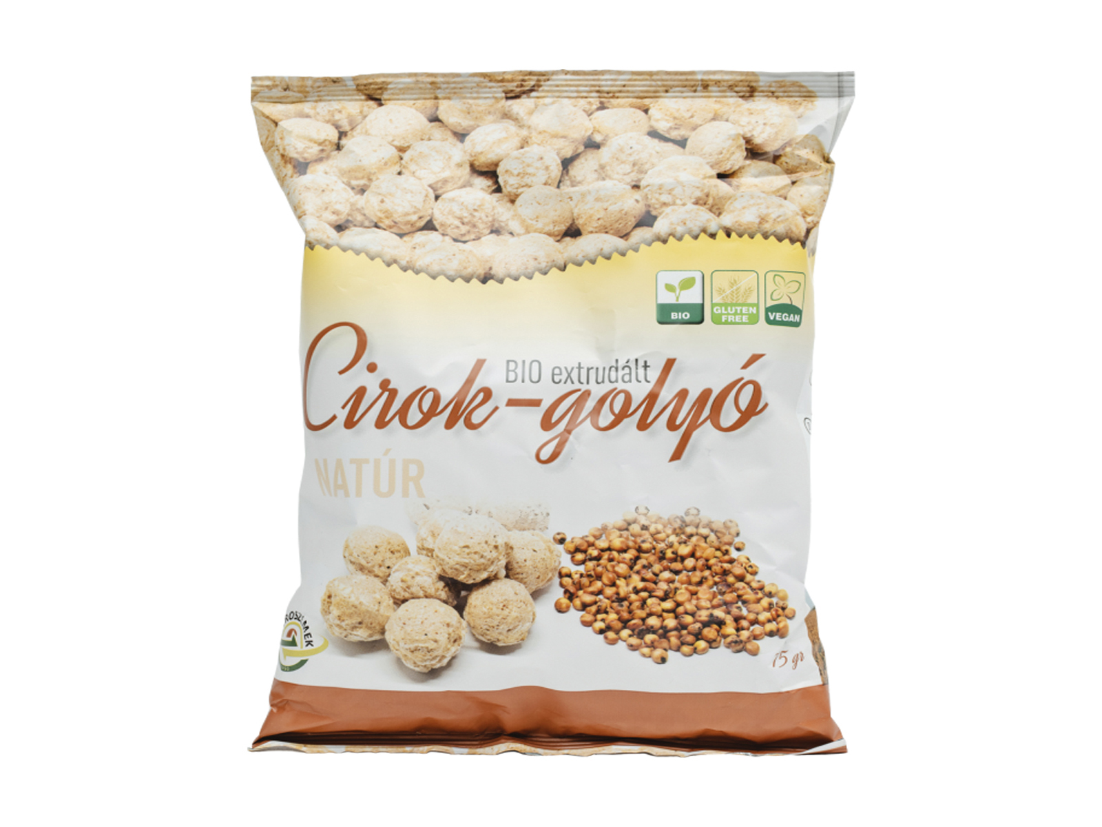 GLUTÉNMENTES BIO AGROSZEMEK CIROK-GOLYÓ NATÚR 75G