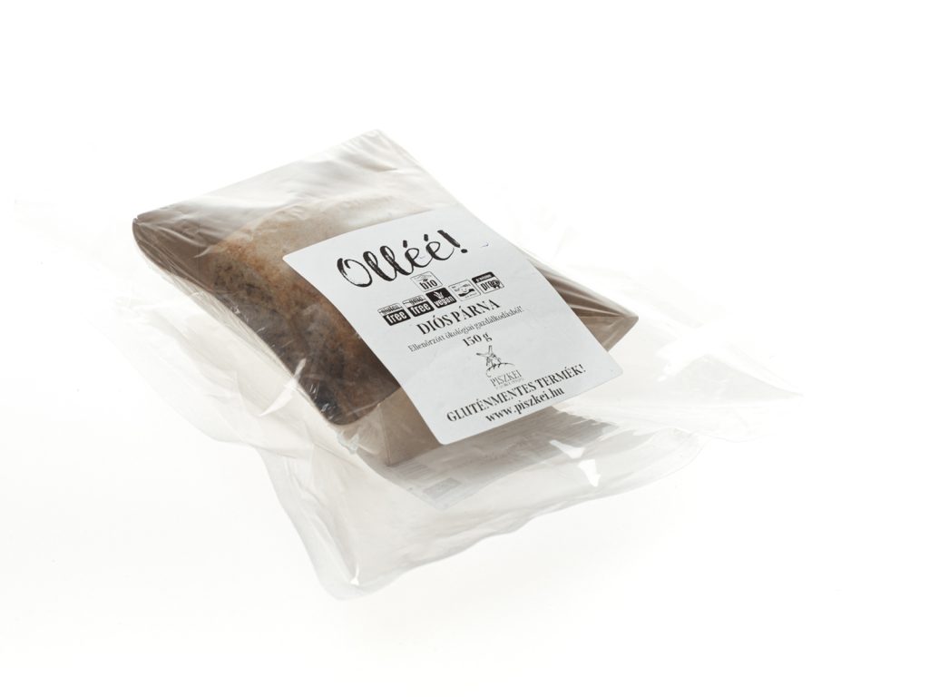 GLUTÉNMENTES BIO PISZKEI OLLÉÉ! DIÓS PÁRNA (3 DB) 150G