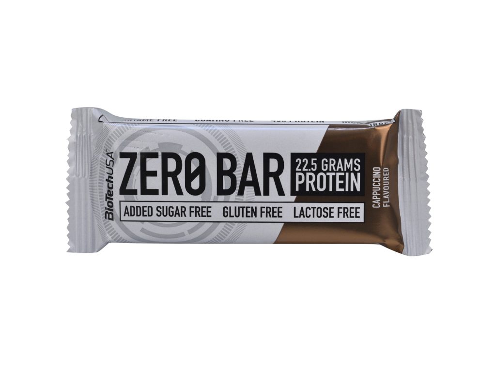 GLUTÉNMENTES BIOTECHUSA ZERO BAR CAPPUCCINO ÍZŰ 50G