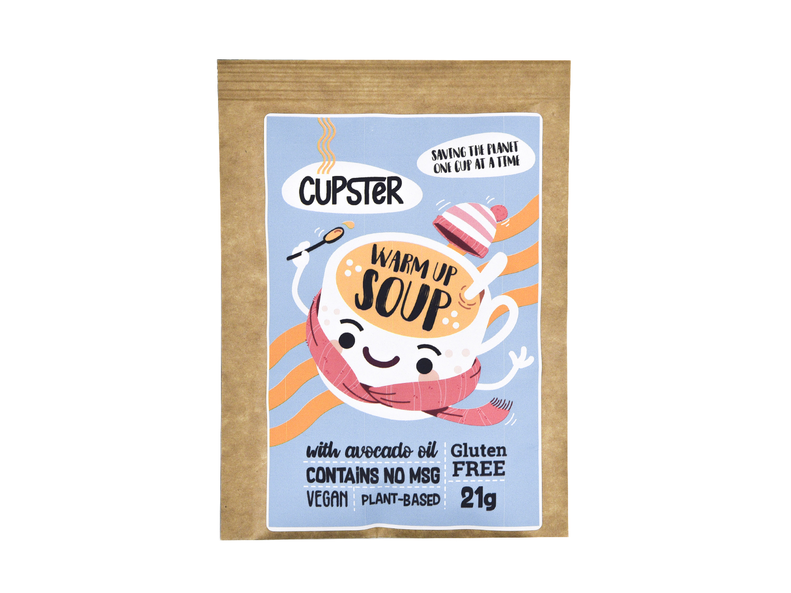 GLUTÉNMENTES CUPSTER INSTANT ERŐLEVES 21G