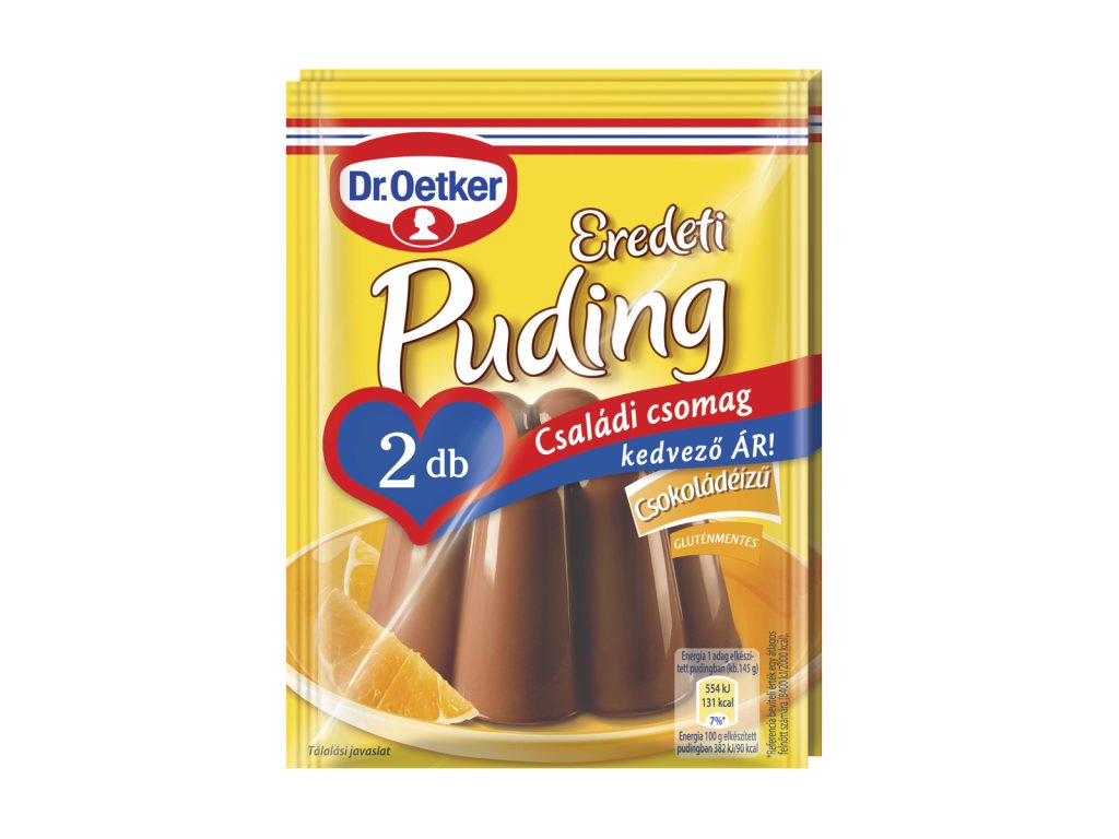 GLUTÉNMENTES DR.OETKER EREDETI PUDING CSOKOLÁDÉÍZŰ 2X44,5G