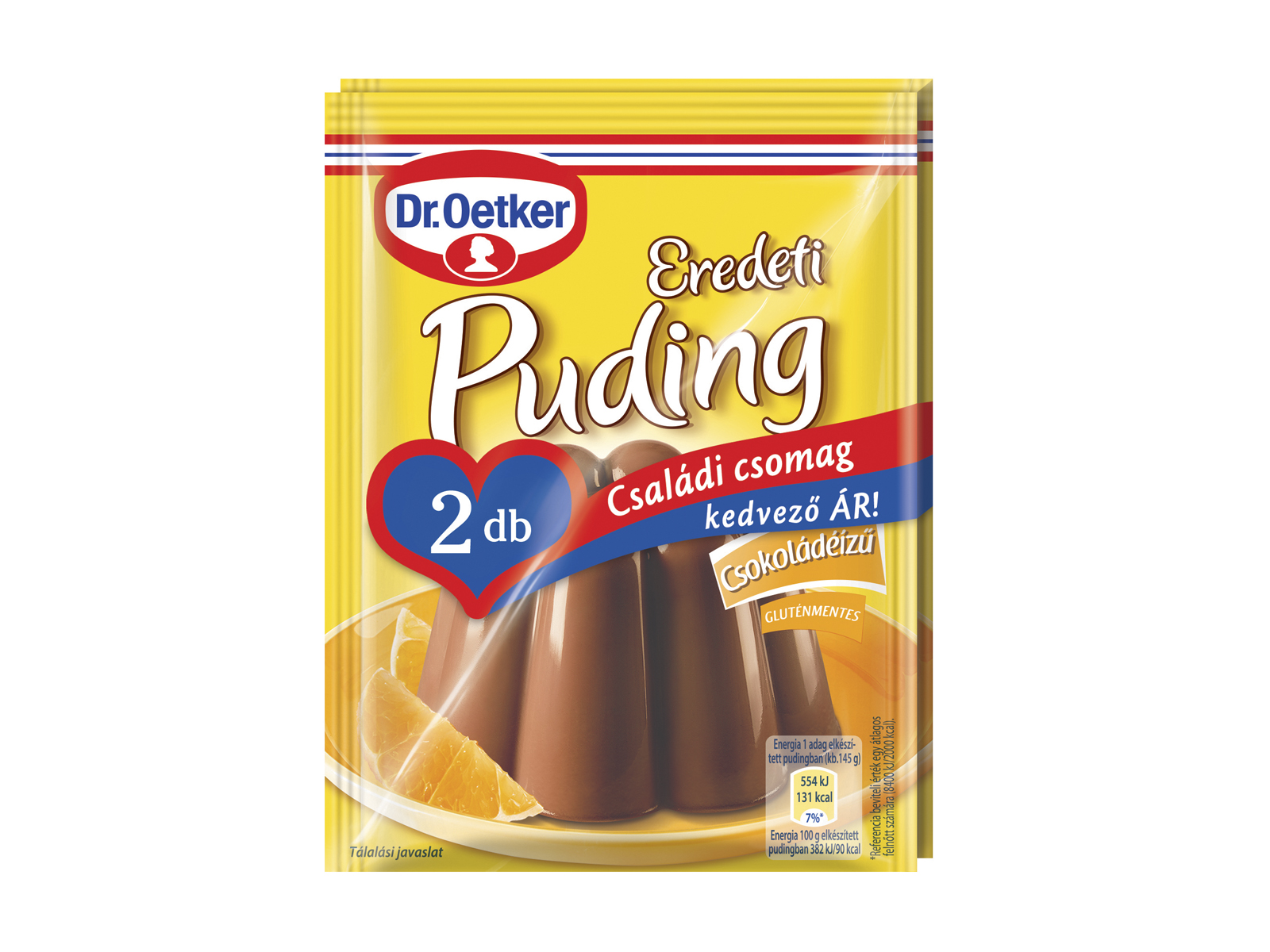 GLUTÉNMENTES DR.OETKER EREDETI PUDING CSOKOLÁDÉÍZŰ 2X44,5G