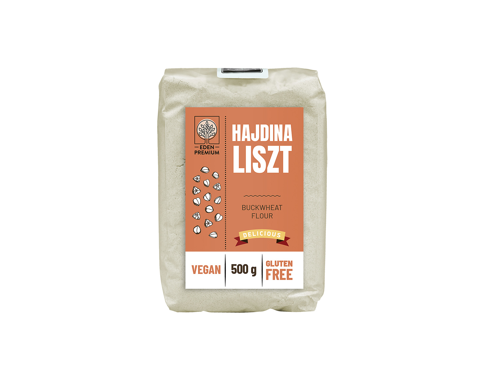 GLUTÉNMENTES ÉDEN PRÉMIUM HAJDINALISZT 500G
