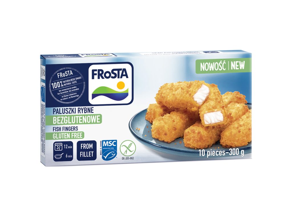 GLUTÉNMENTES FROSTA MSC HALRUDAK FAGYASZTOTT 300G [F]
