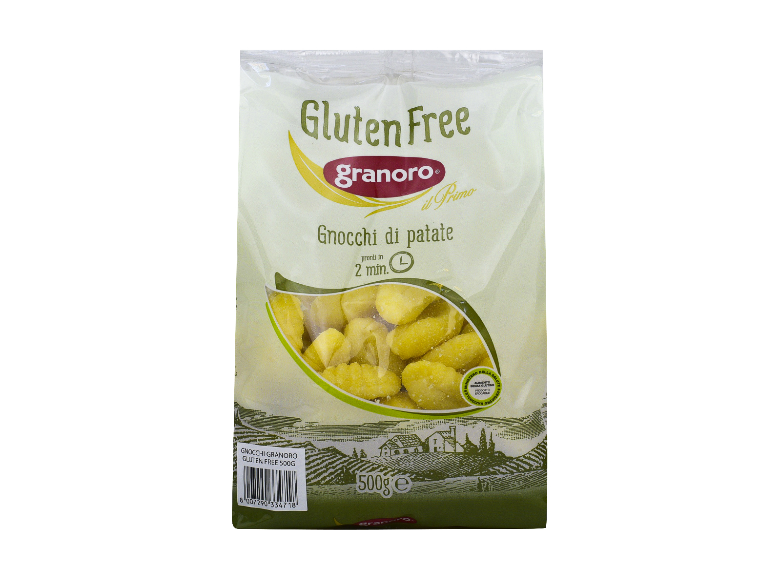 GLUTÉNMENTES GRANORO GNOCCHI 500G
