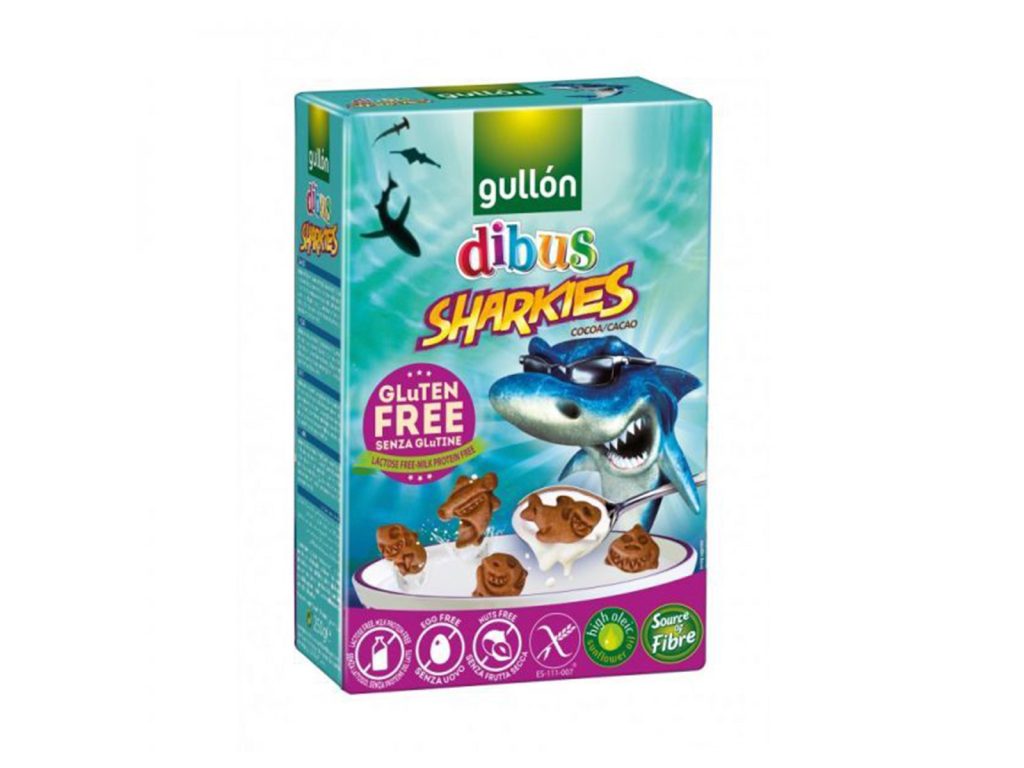 GLUTÉNMENTES GULLON DIBUS REGGELIZŐ KEKSZ 250G