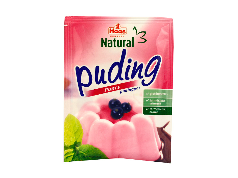 GLUTÉNMENTES HAAS NATURAL PUDINGPOR PUNCS 40G