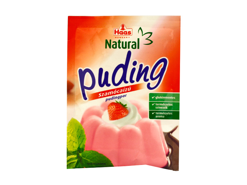 GLUTÉNMENTES HAAS NATURAL PUDINGPOR SZAMÓCÁS 40G