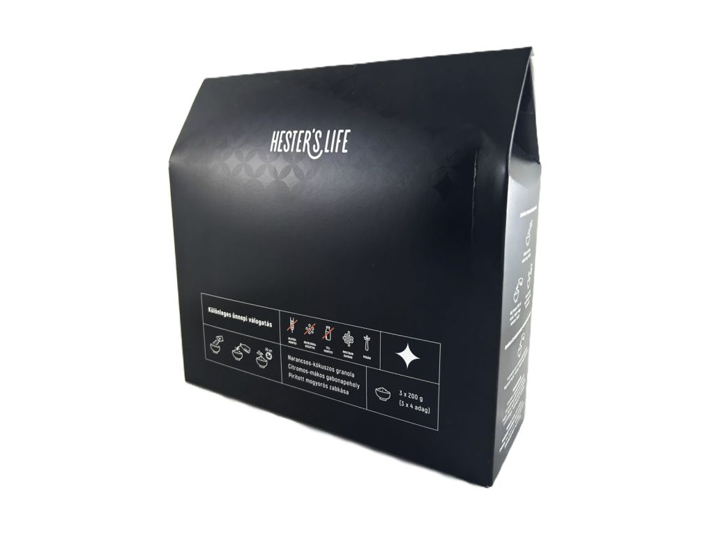 GLUTÉNMENTES HESTERS LIFE KÜLÖNLEGES ÜNNEPI VÁLOGATÁS (3X200G) 1DB