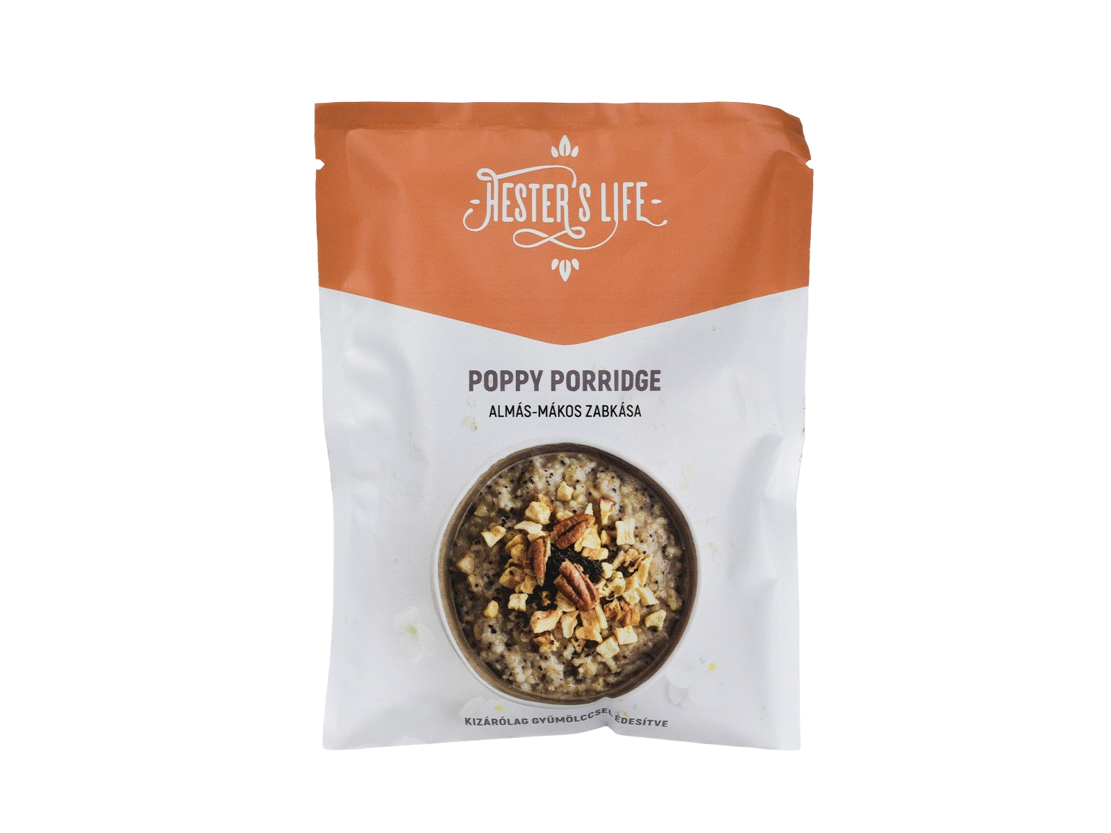 GLUTÉNMENTES HESTERS LIFE POPPY PORRIDGE-ALMÁS-MÁKOS ZABKÁSA 50G