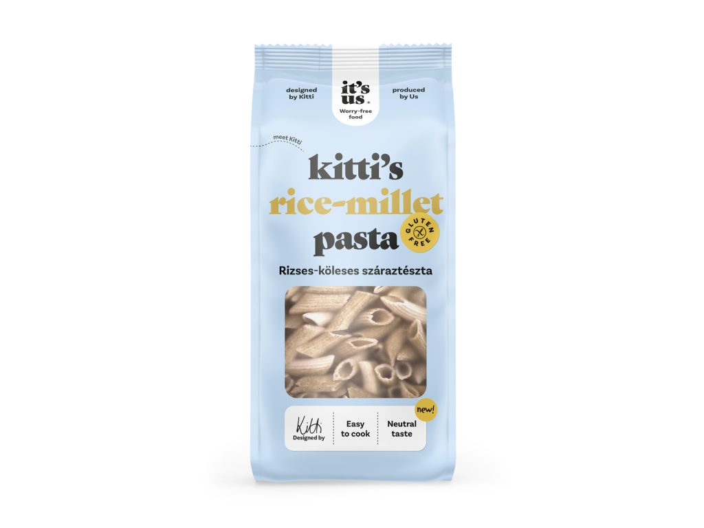 GLUTÉNMENTES ITS US KITTIS RIZSES-KÖLESES PENNE SZÁRAZTÉSZTA 200G